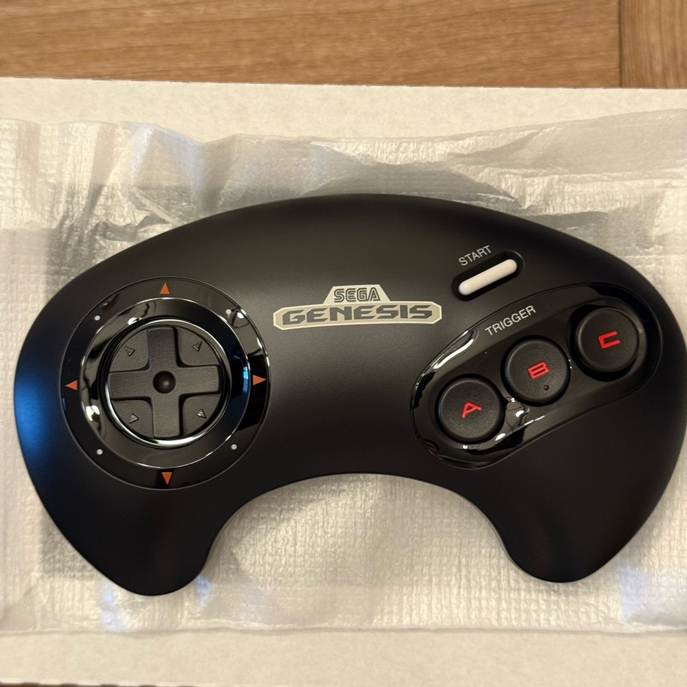 SEGA Genesis Black Controller